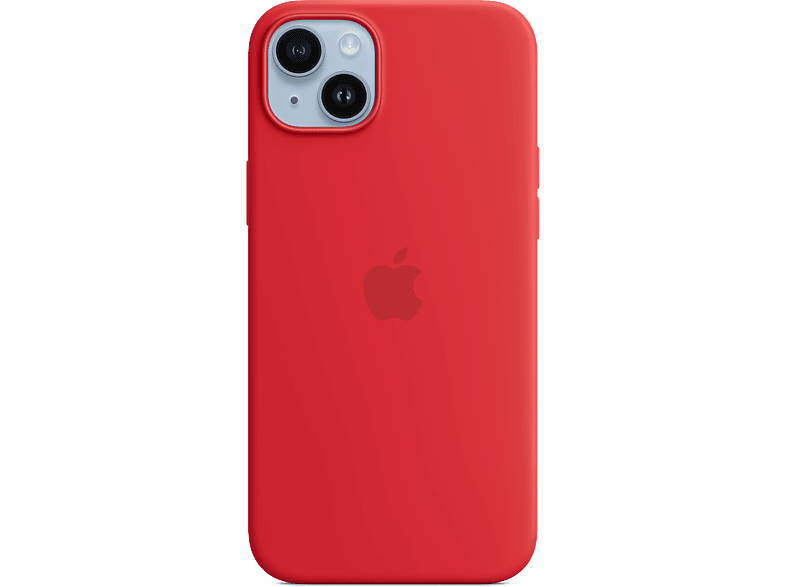 REACONDICIONADO Seminuevo Muy bueno Apple Funda de silicona con MagSafe para el iPhone 14 Plus, (PRODUCT)RED