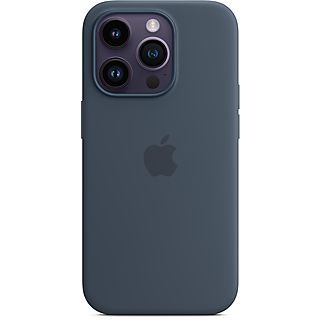 APPLE Funda de silicona con MagSafe para el iPhone 14 Pro, Azul tempestad
