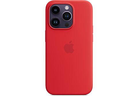 APPLE Funda de silicona con MagSafe para el iPhone 14 Pro, (PRODUCT)RED