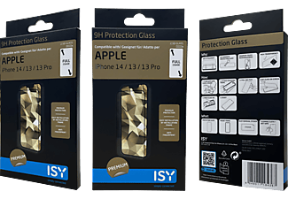 ISY IPG 5160-2.5D RETAIL Displayschutz (für Apple iPhone 14 / 13 / 13 Pro)