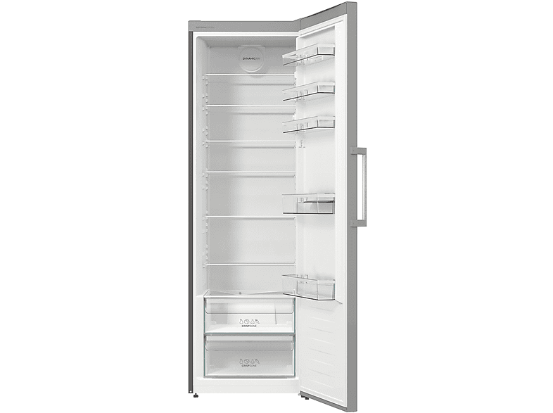 GORENJE R619EES5 Kühlschrank (398 l, E, 1850 mm hoch}, grau metallic strukturiert)