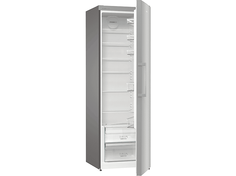 GORENJE R619EES5 Kühlschrank (398 l, E, 1850 mm hoch}, grau metallic strukturiert)