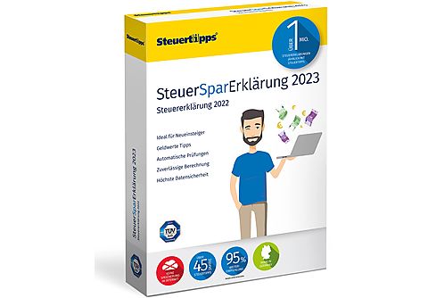 SteuerSparErklärung 2023 (für Steuerjahr 2022) | [PC] Finanzen & Steuern -  MediaMarkt