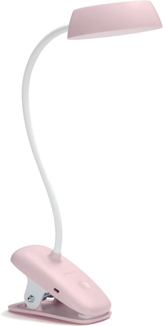 PHILIPS Donutclip Led asztali lámpa, csíptetős, 3W, rózsaszín (929003179607)