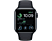 APPLE Watch SE (2022) GPS, 40mm éjfekete alumíniumtok, éjfekete sportszíj (MNJT3CM/A)