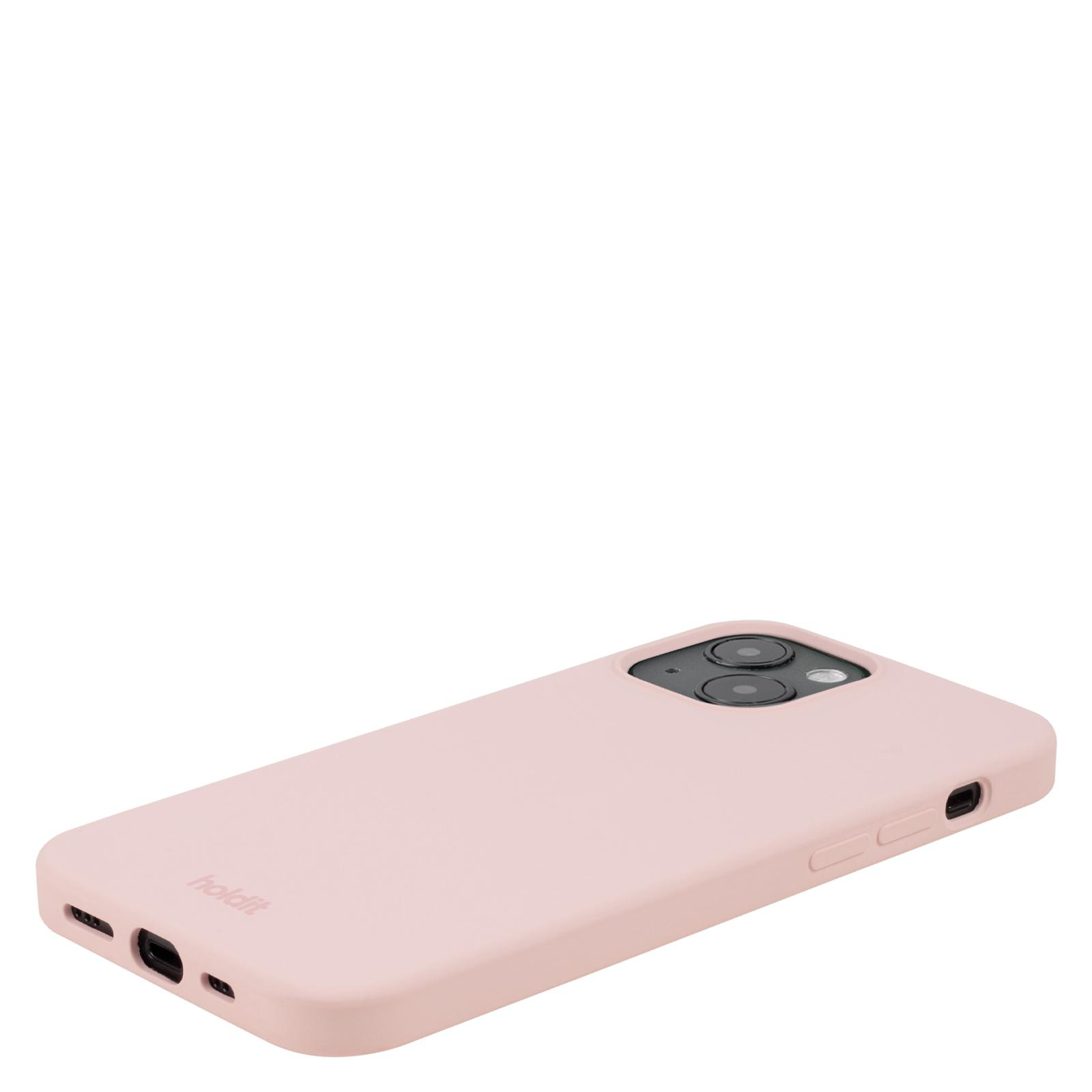 Backcover, Blush 14, Silikon Case, HOLDIT iPhone Pink Apple,