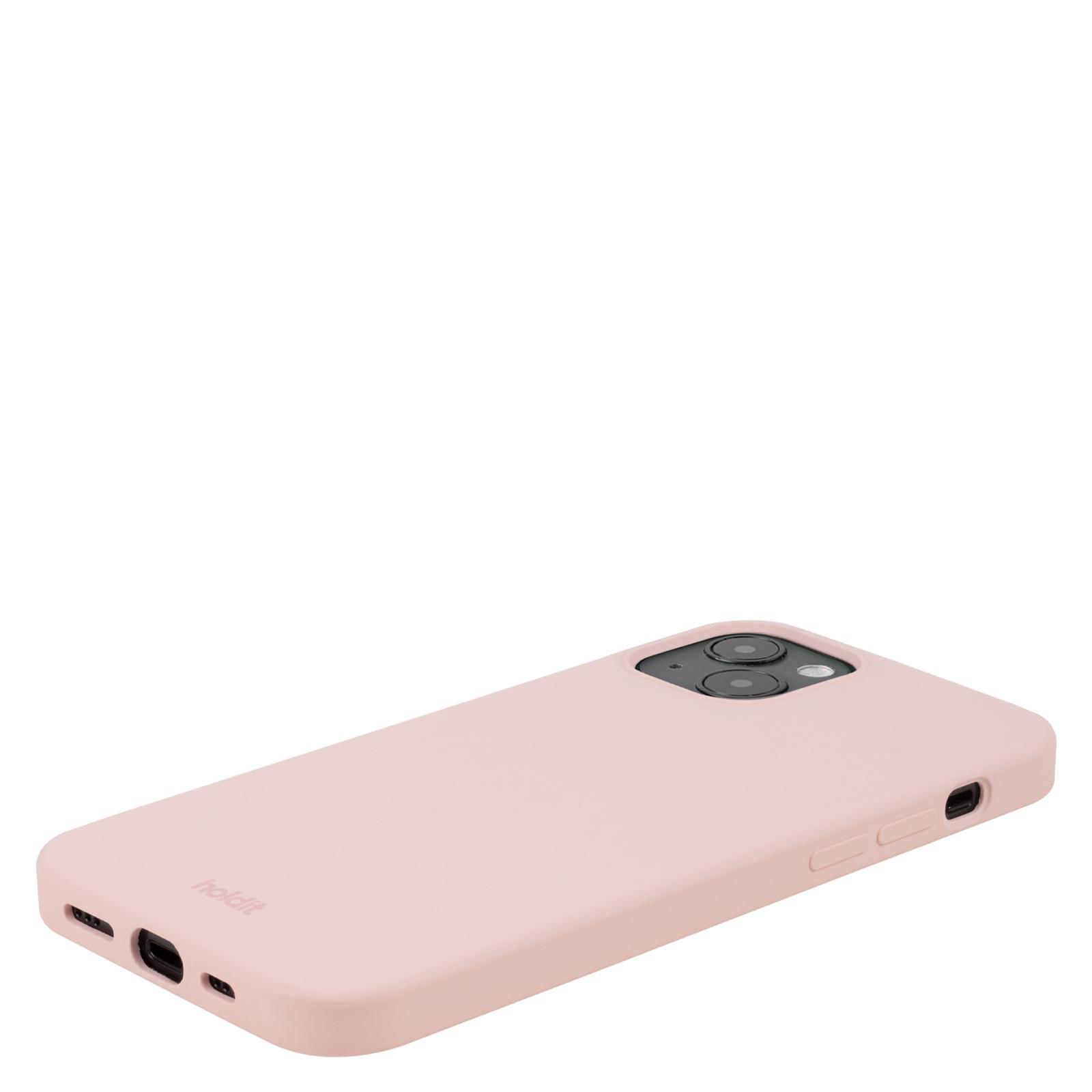 HOLDIT Silikon Case, Blush 14 Plus, Pink Backcover, Apple, iPhone