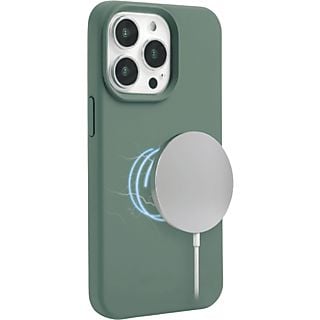 Funda - ISY ISC-2421 MagiSY, Para Apple iPhone 13 Pro Max, Trasera, Silicona, Verde