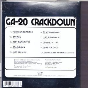 Ga-20 - Crackdown  - (CD)