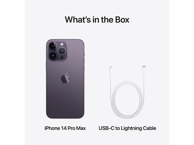 APPLE IPHONE 14 PRO MAX 1 TB Mélylila Kártyafüggetlen Okostelefon