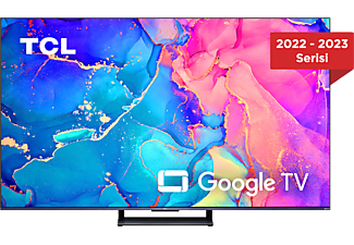 TCL 55C735 55 inç 139 Ekran Uydu Alıcılı Google Smart 4K Ultra HD QLED TV