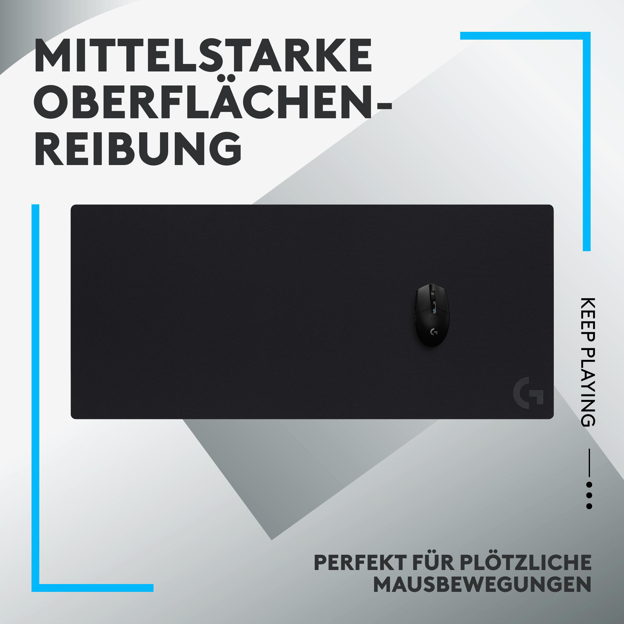 LOGITECH G840 Gaming Mauspad (900 mm x 400 mm)
