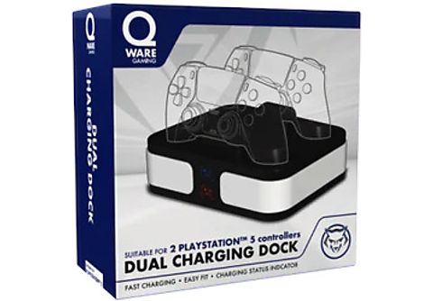 QWARE Dual laadstation V2 voor PS5 DualSense controllers (QW PS5-5009)