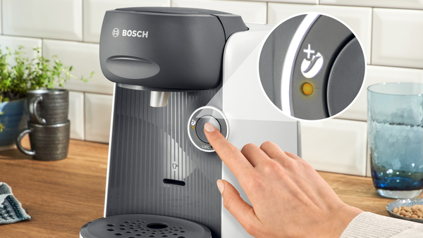 BOSCH TAS16B4 Tassimo Finesse Kaffeepadmaschine Snow White