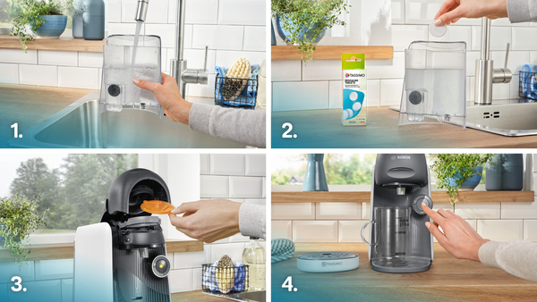 BOSCH TAS16B4 Tassimo Finesse Kaffeepadmaschine Snow White
