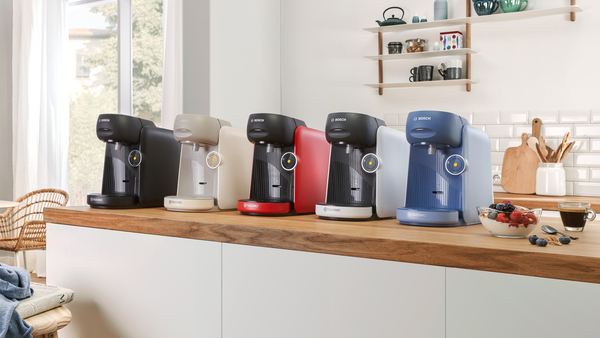 BOSCH TAS16B4 Tassimo Finesse Kaffeepadmaschine Snow White