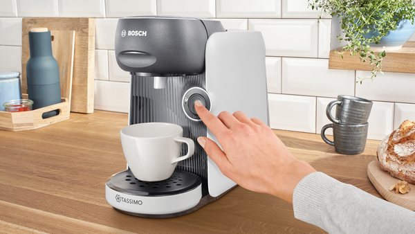 BOSCH TAS16B4 Tassimo Finesse Kaffeepadmaschine Snow White
