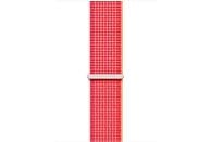 APPLE Watch Correa Loop deportiva, 45 mm, Tejido de nailon de doble capa, PRODUCT(RED)