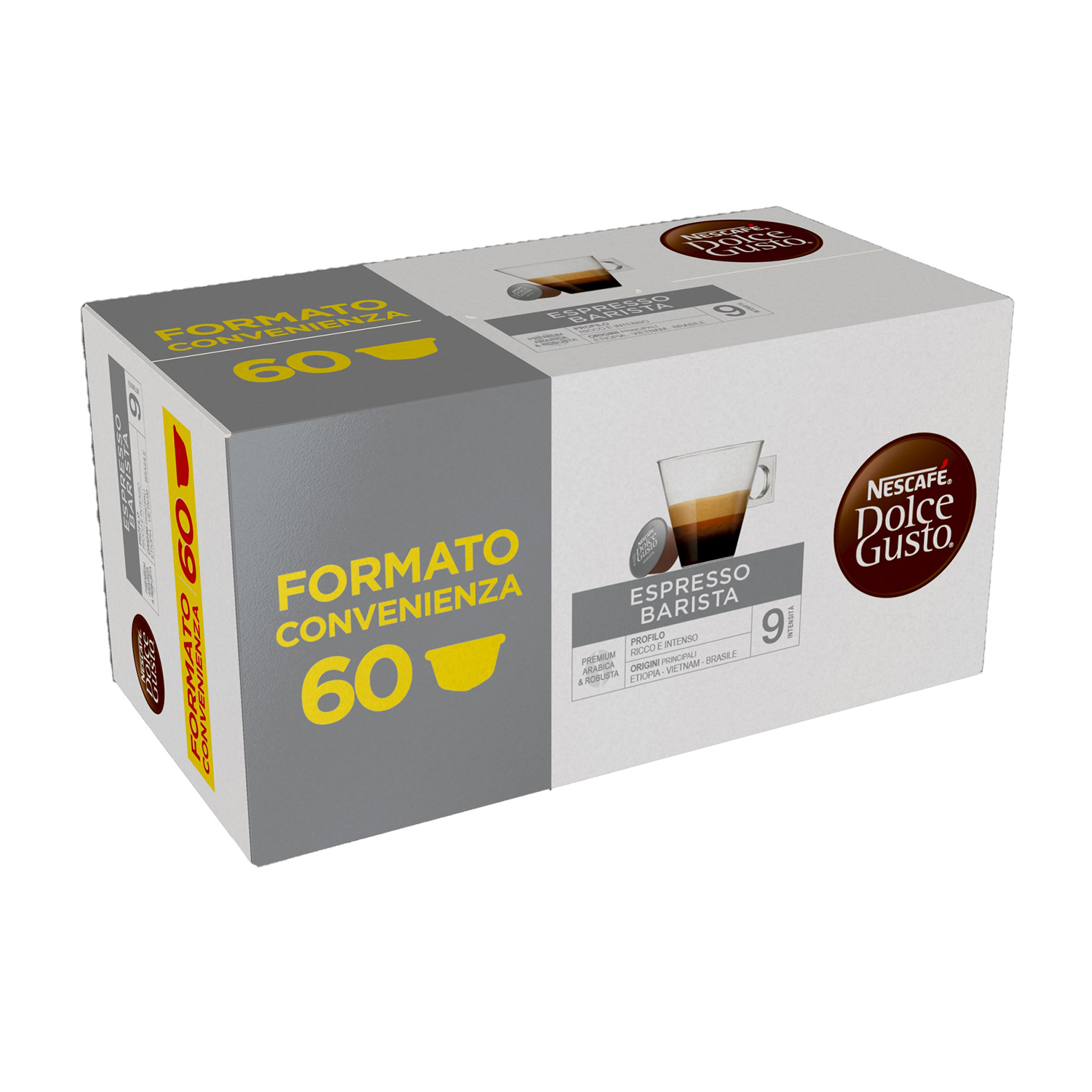 Nescafe' Dolce Gusto Capsule Dolce Gusto Espresso Barista NDG Espresso Barista X60