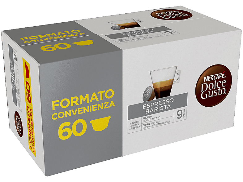 CAPPUCCINO CREMOSO (48 Capsule) compatibili con Nescafé Dolce Gusto, 3  Confezioni da 16 capsule : : Alimentari e cura della casa