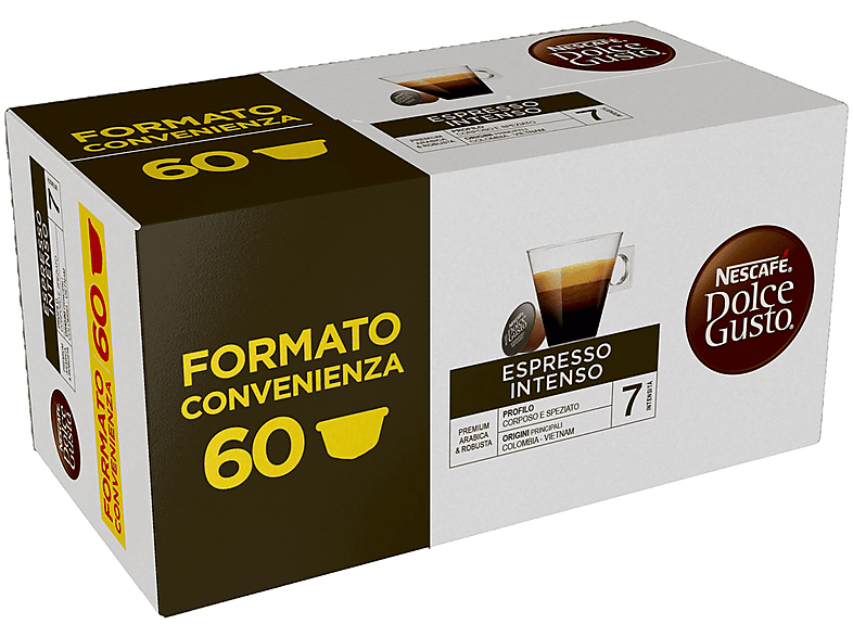 Set 3 X Capsule Nescafé Dolce Gusto Espresso Intenso, 48 Capsule, 336g - Foto 3