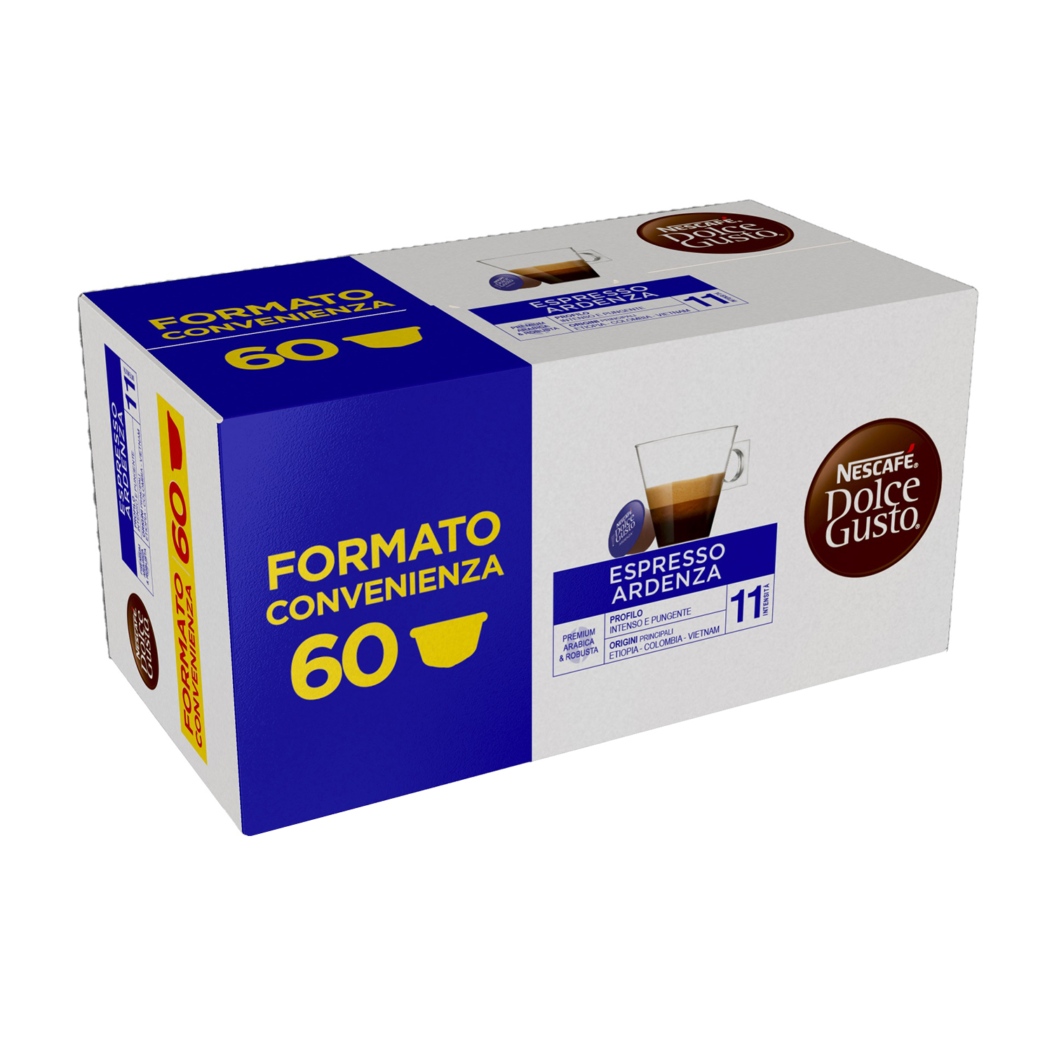 Nescafe' Dolce Gusto Capsule Dolce Gusto Espresso Ardenza NDG Espresso Ardenza X60