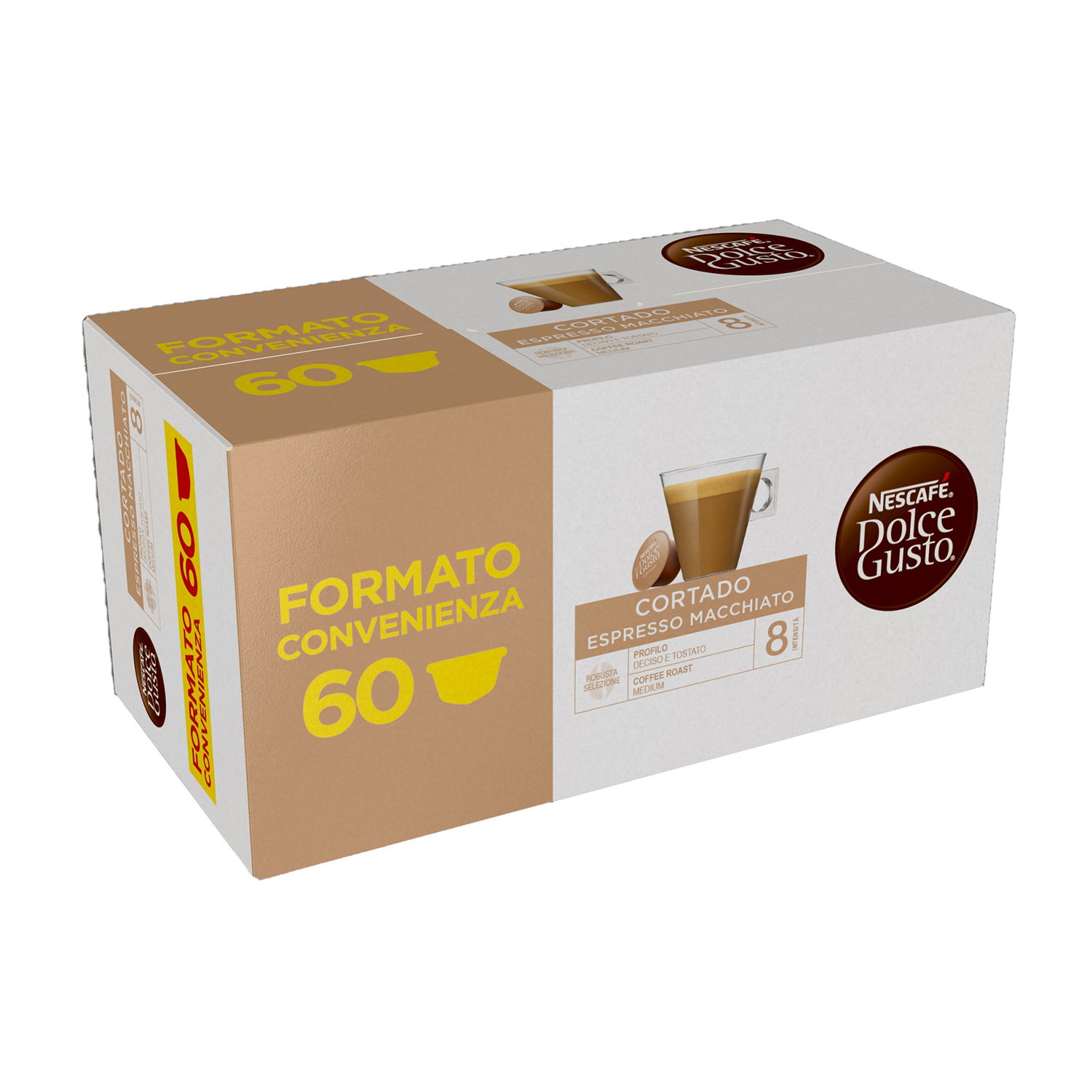 Nescafe' Dolce Gusto Capsule Dolce Gusto Cortado NDG Cortado X60