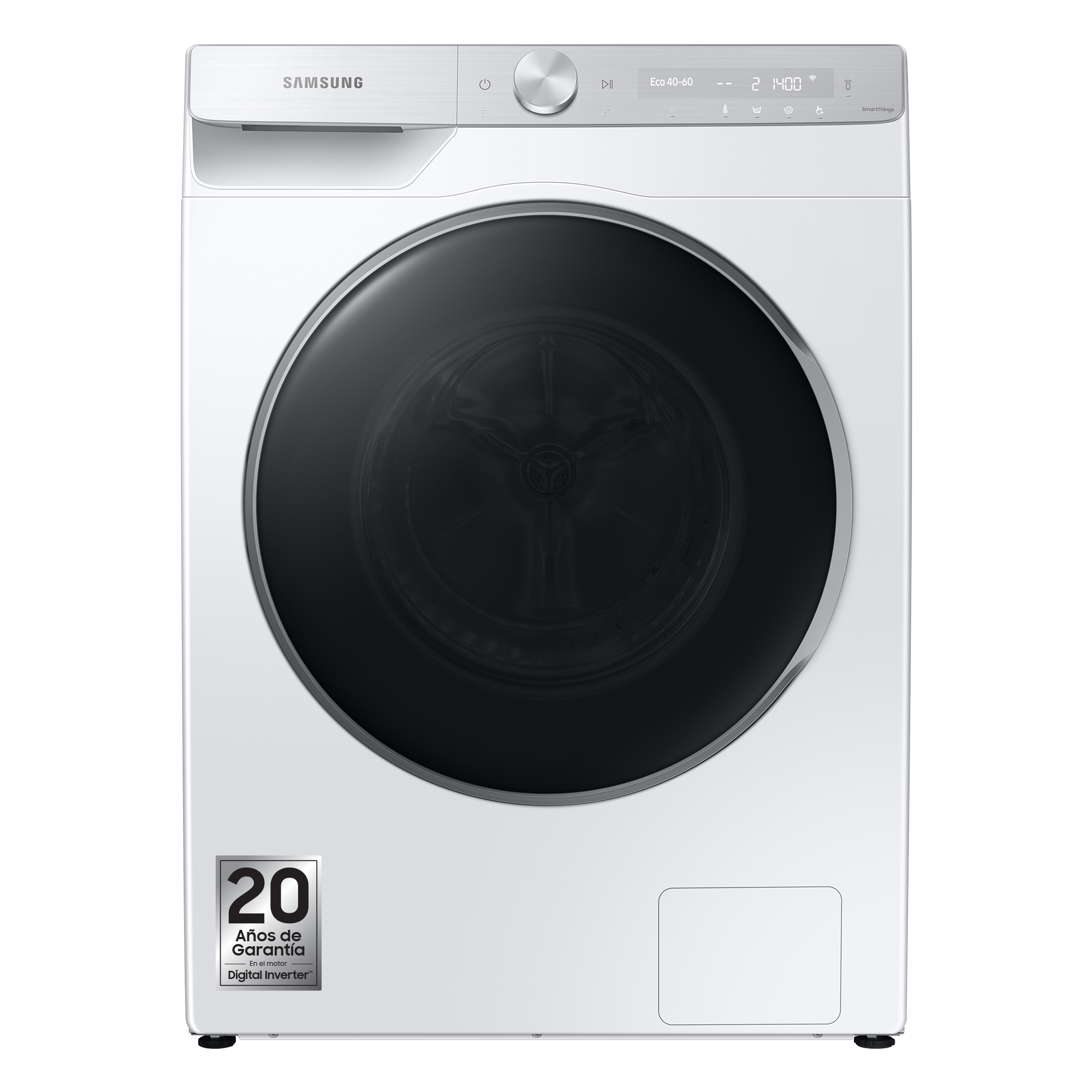 Lavadora carga frontal - Samsung WW90T936DSH/S3, 9 kg, 1600 rpm, 23 Programas, Auto Dosificador+, Blanco