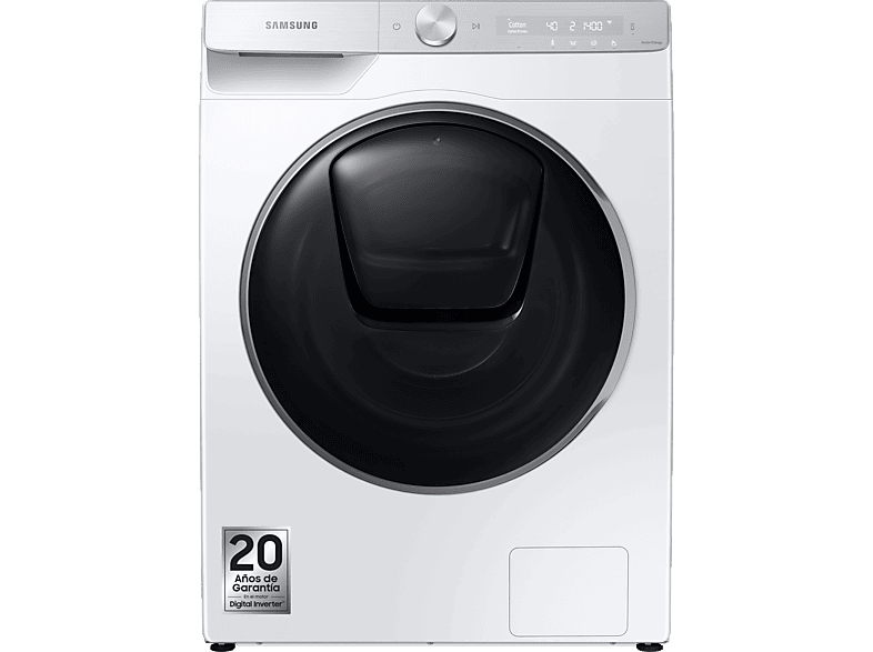 Lavadora carga frontal  Samsung WW90T534DTW/S3, 9 Kg, 1400 rpm,  Auto-dosificación, EcoBubble™, WiFi, Blanco