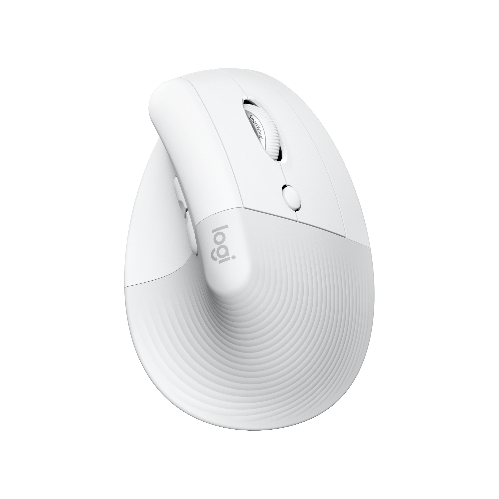 Ratón inalámbrico - Logitech Lift Vertical para Mac, Ergonómico, Inalámbrico, 4000 ppp, Blanco