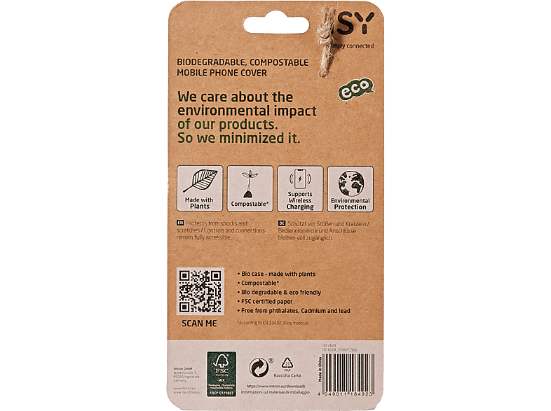Thumbnail - ISY ISC-6018 Biocase, Backcover, Apple , iPhone 14, Schwarz