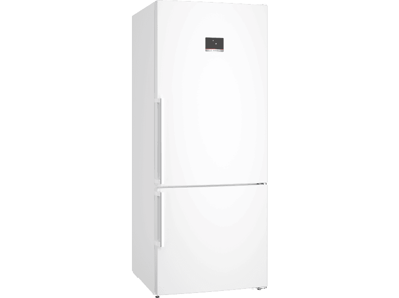 BOSCH KGN76CWE0N E Enerji Sınıfı 526 L Alttan Donduruculu NoFrost Buzdolabı Beyaz