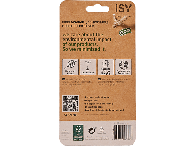 Thumbnail - ISY ISC-6022, Backcover, Apple, iPhone 14, Blau