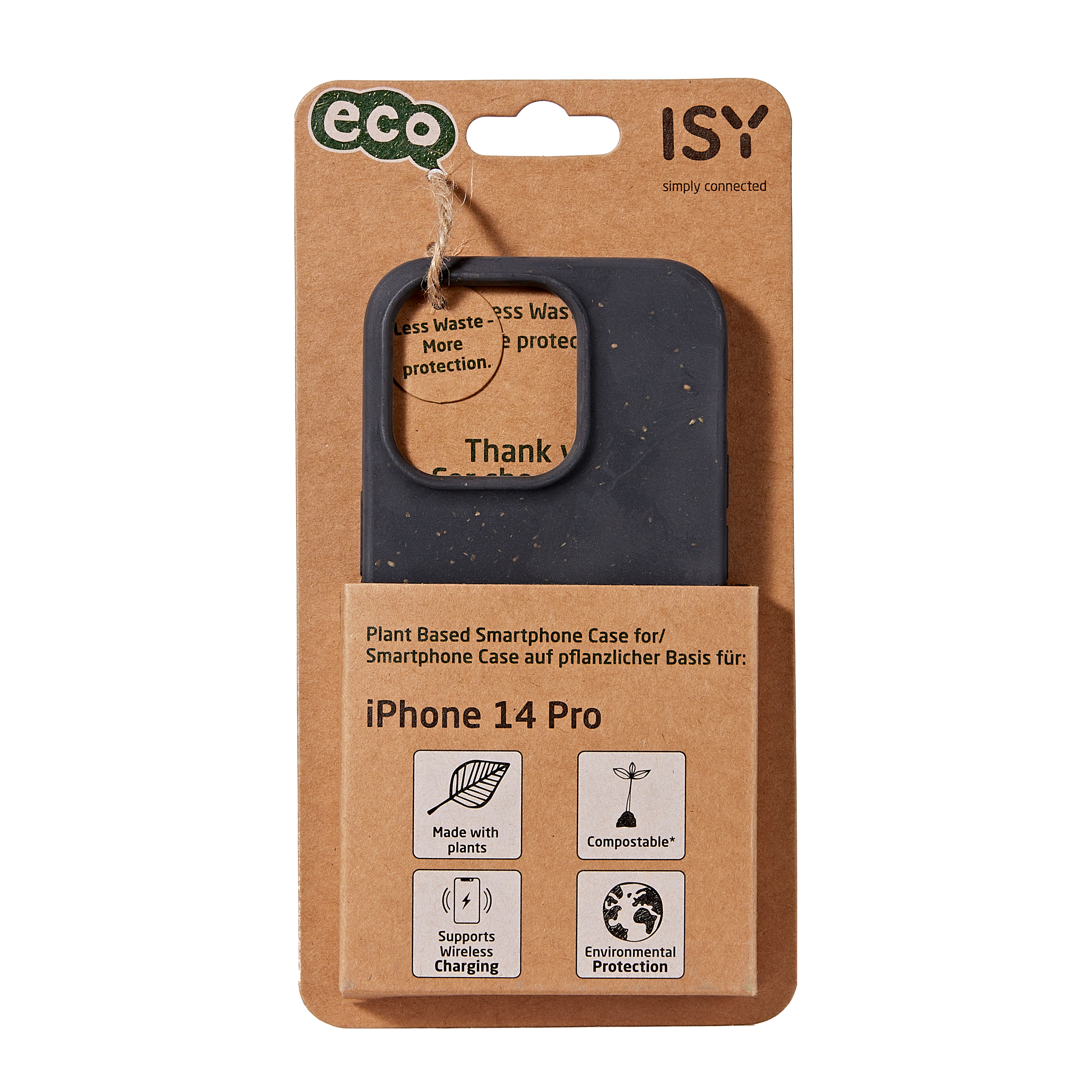 ISY ISC-6020, Backcover, Apple, iPhone Schwarz Pro, 14
