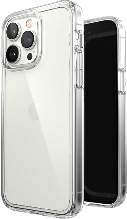 Átlátszó telefontok fehér telefonon, a kamerák a bal felső sarokban.