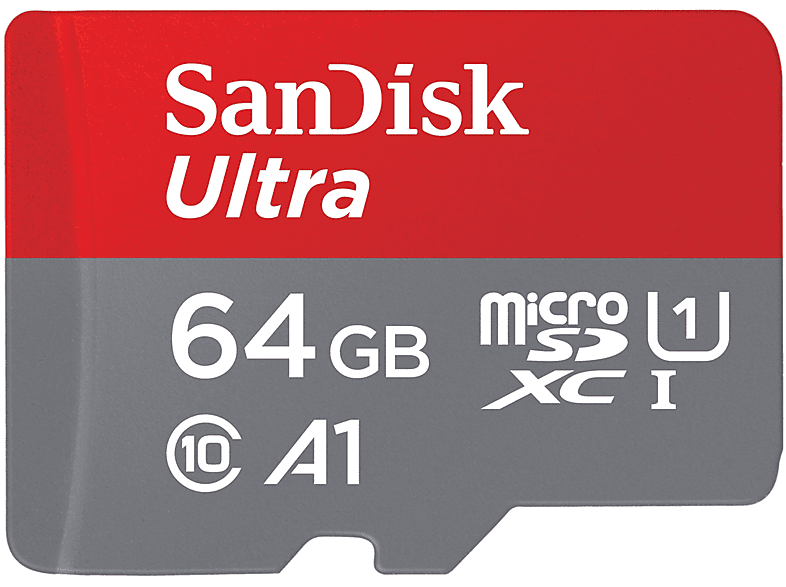 Scheda DI Memoria SanDisk Ultra A1 64Gb + adatt