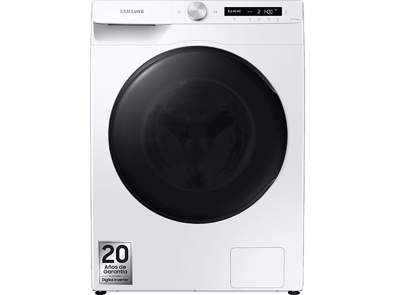 Lavadora secadora | Samsung WD10T534DBW/S3,10kg de 6kg de secado, 1400rpm, Autodosificación, Blanco