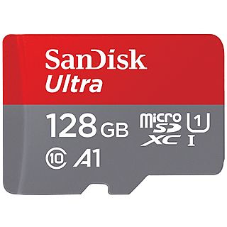 SCHEDA DI MEMORIA SANDISK Ultra 128GB + adattatore