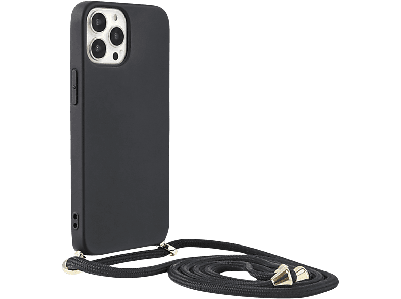REACONDICIONADO Seminuevo Excelente Funda móvil - ISY ISC-3817 HangOn, Para Apple iPhone 13 Pro, Trasera, TPU, Negro