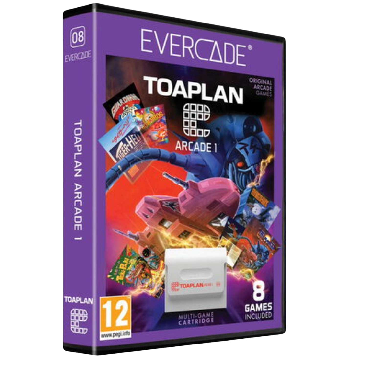 Cartucho Evercade Toaplan Arcade 1