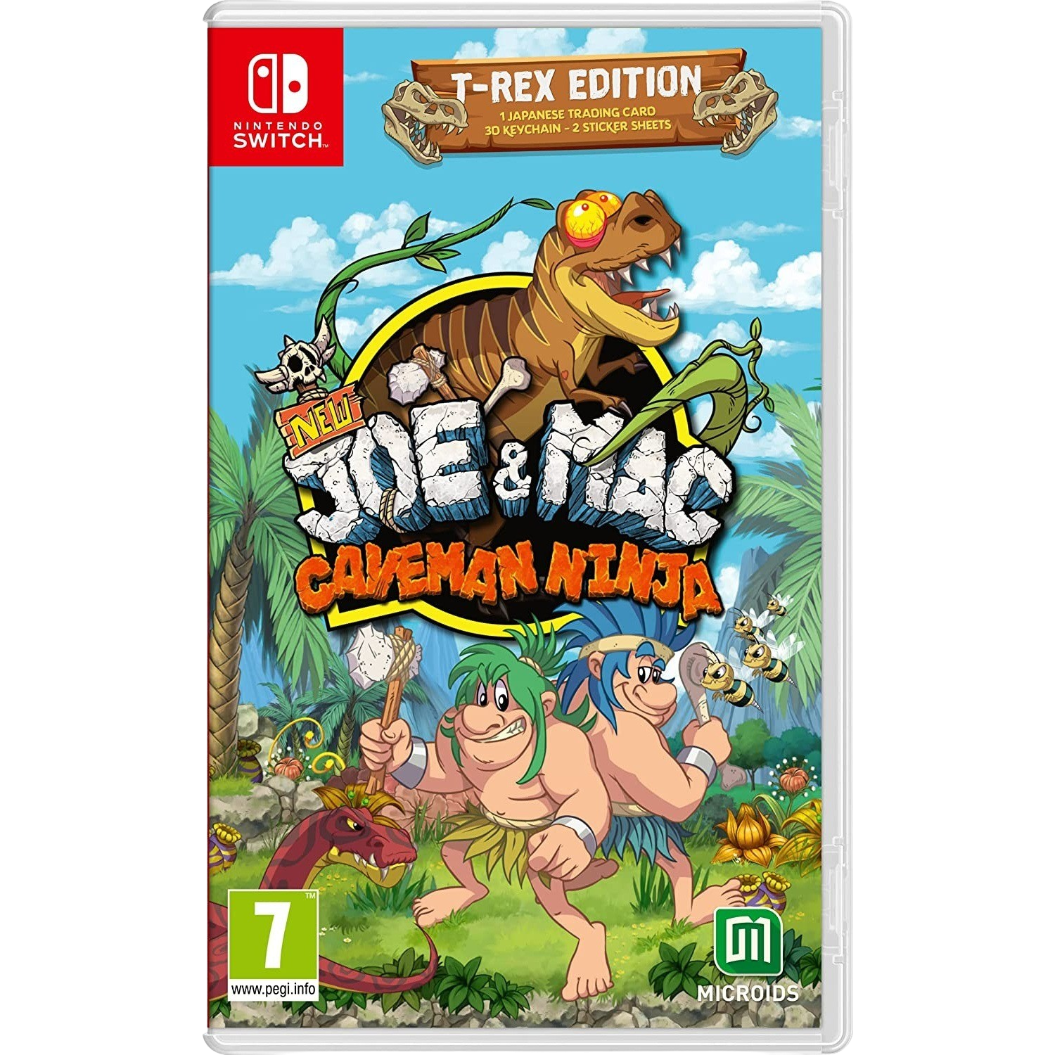 Nintendo Switch New Joe and Mac Caveman Ninja, Edición T-Rex