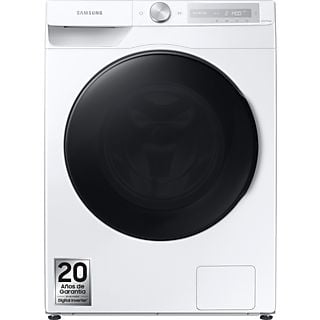 Lavadora secadora - Samsung WD10T634DBH/S3, 10.5 Kg/6 Kg, 1400 rpm, Auto- dosificación, EcoBubble™, WiFi, Blanco