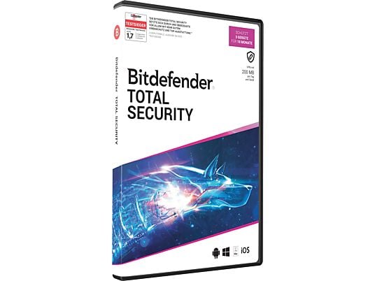 Bitdefender Total Security (3 Geräte/18 Monate) - PC/MAC - Allemand