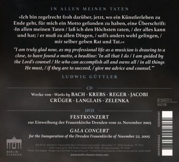 Ludwig Güttler - In Allen Meinen Taten  - (CD + DVD Video)