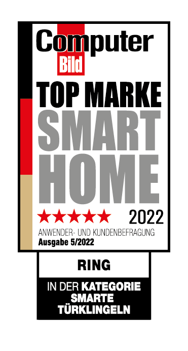 Eine Top-Marken-Auszeichnung mit deutschem Text. Enthält eine Sternebewertung und das Jahr 2022.