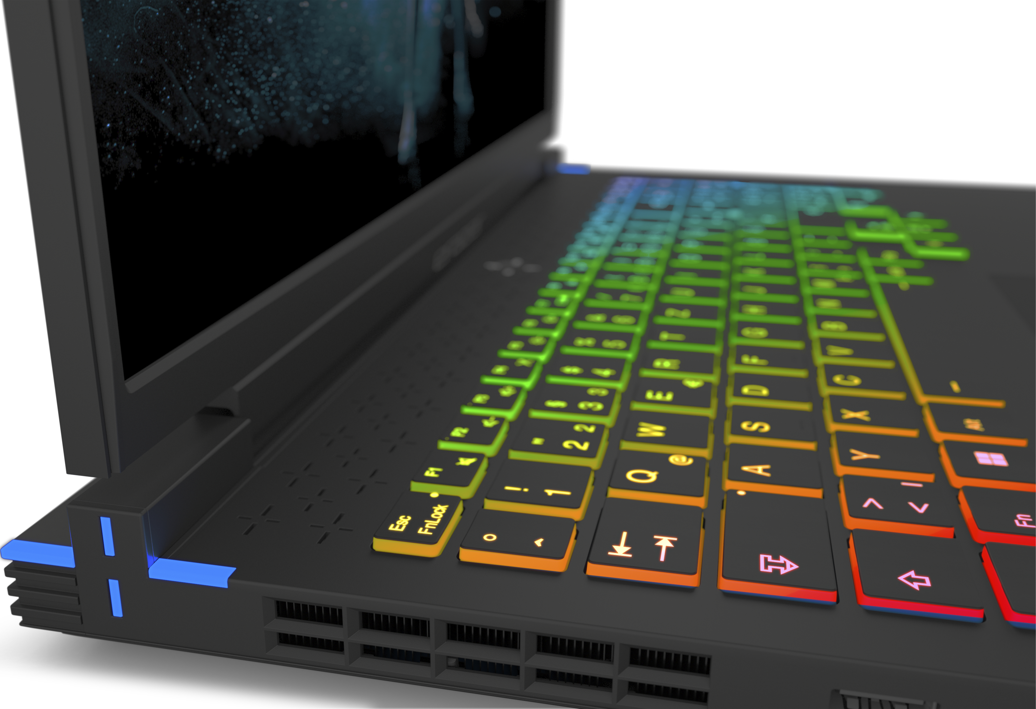 ERAZER Major X10 (MD 62396) - Notebook videogiochi, 16 ", Intel® Core™ i7, 1 TB SSD, 32 GB RAM, Intel® Arc™ 7 A730M (12 GB, GDDR6), Nero