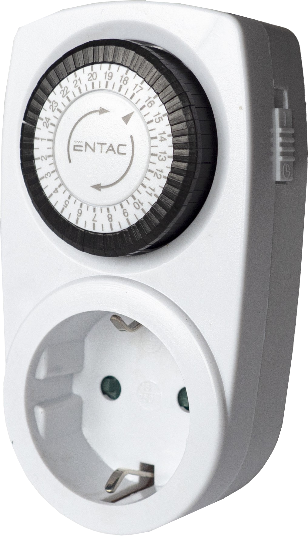 ENTAC mechanikus kapcsoló aljzat, fehér (EMT24-1E)