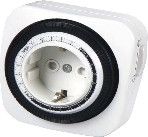 ENTAC mechanikus mini kapcsoló aljzat, fehér (EMTM24-1E)