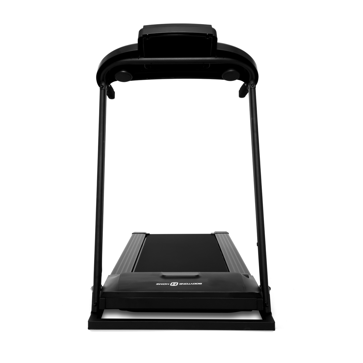 Cinta de correr - BodyTone DT12, Velocidad 12 Km/h, Peso Máx. 100 kg, Potencia 1,5 CV, Compatible con App, Negro