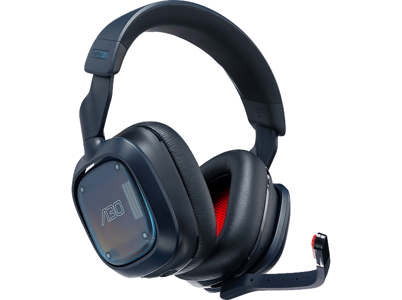 Logitech G Astro A30, Bluetooth, 27h de batería, Micrófono desmontable, Compatible con Playstation 4 y 5, PC/Móvil, Azul